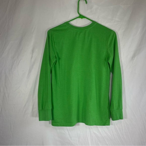 Cat & Jack Kids Santa T-Rex Christmas Long Sleeve Tee - Picture 3 of 5